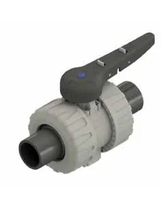 VÁLVULA DE BOLA DE UNIÓN VERDADERA PP-RCT CON EXTREMOS DE ESPIGA DE PE (TIPO B) - SDR11